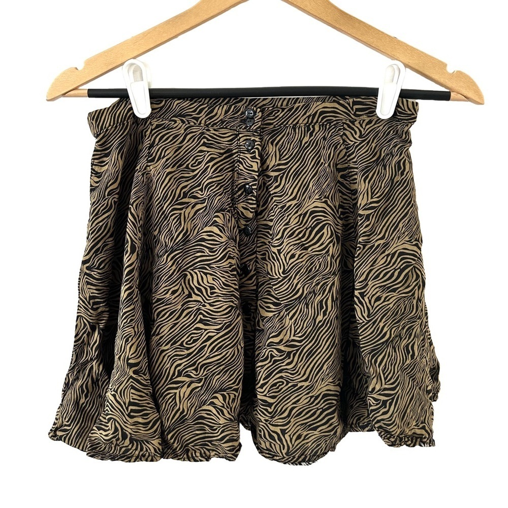 Urban Outfitters Short Skirt Zebra Print Sz Medium